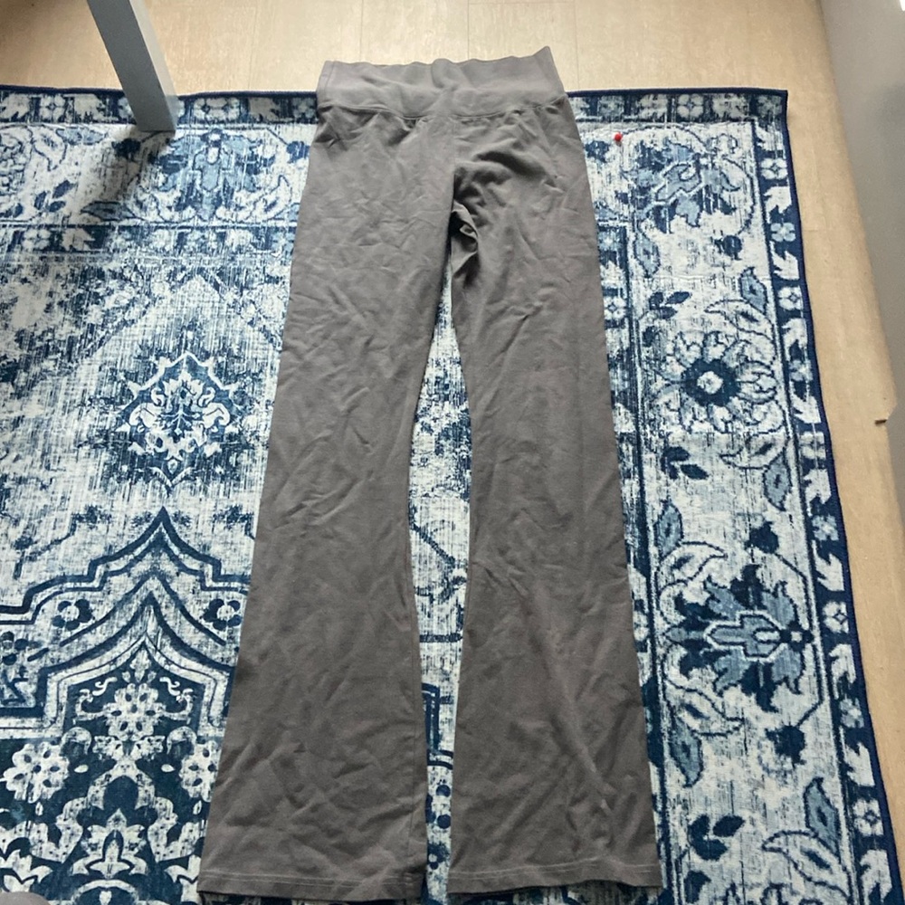 Brandy grey flare leggings